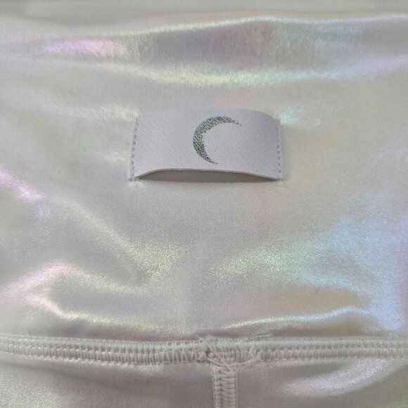 Zyia Active White Unicorn Luxe 7/8 Leggings Women’s Size 2 Activewear Athleisure - Picture 5 of 12